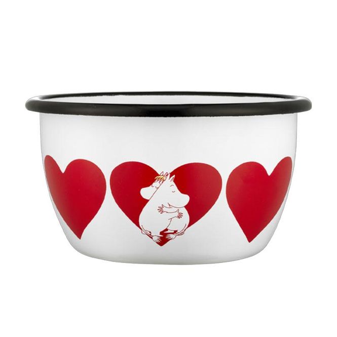 Hovedbilde Moomin by Muurla - Emaljebolle 6 dl - Hjerte