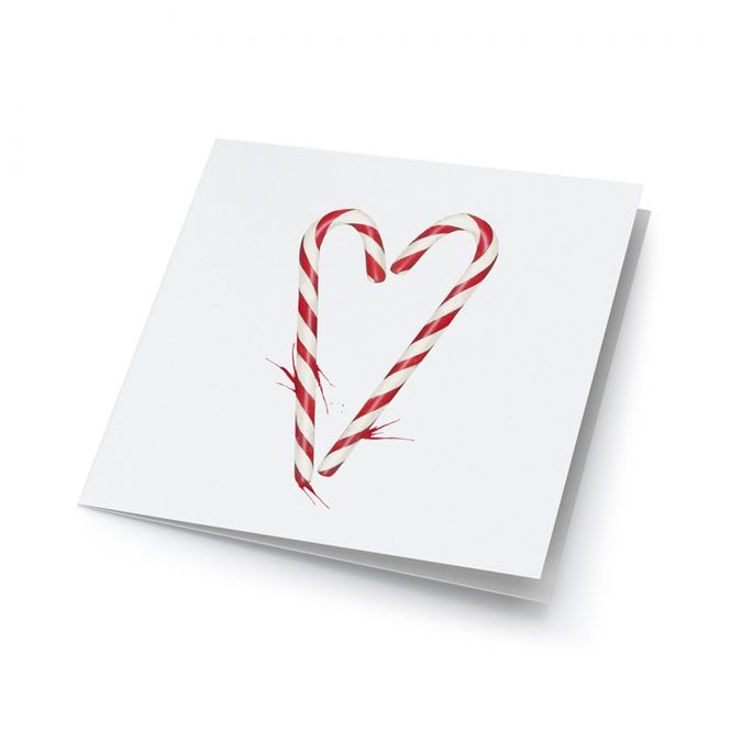 Hovedbilde Emmeselle - Julekort 16.5 cm - Polkagris